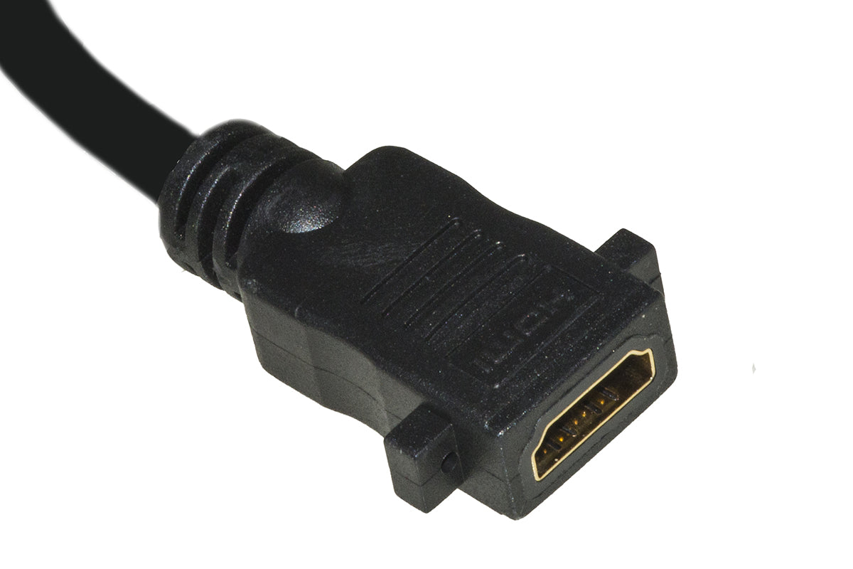 CAVO HDMI® MASCHIO/FEMMINA DA PANNELLO CM 15