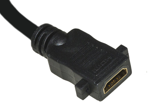 CAVO HDMI® MASCHIO/FEMMINA DA PANNELLO CM 15