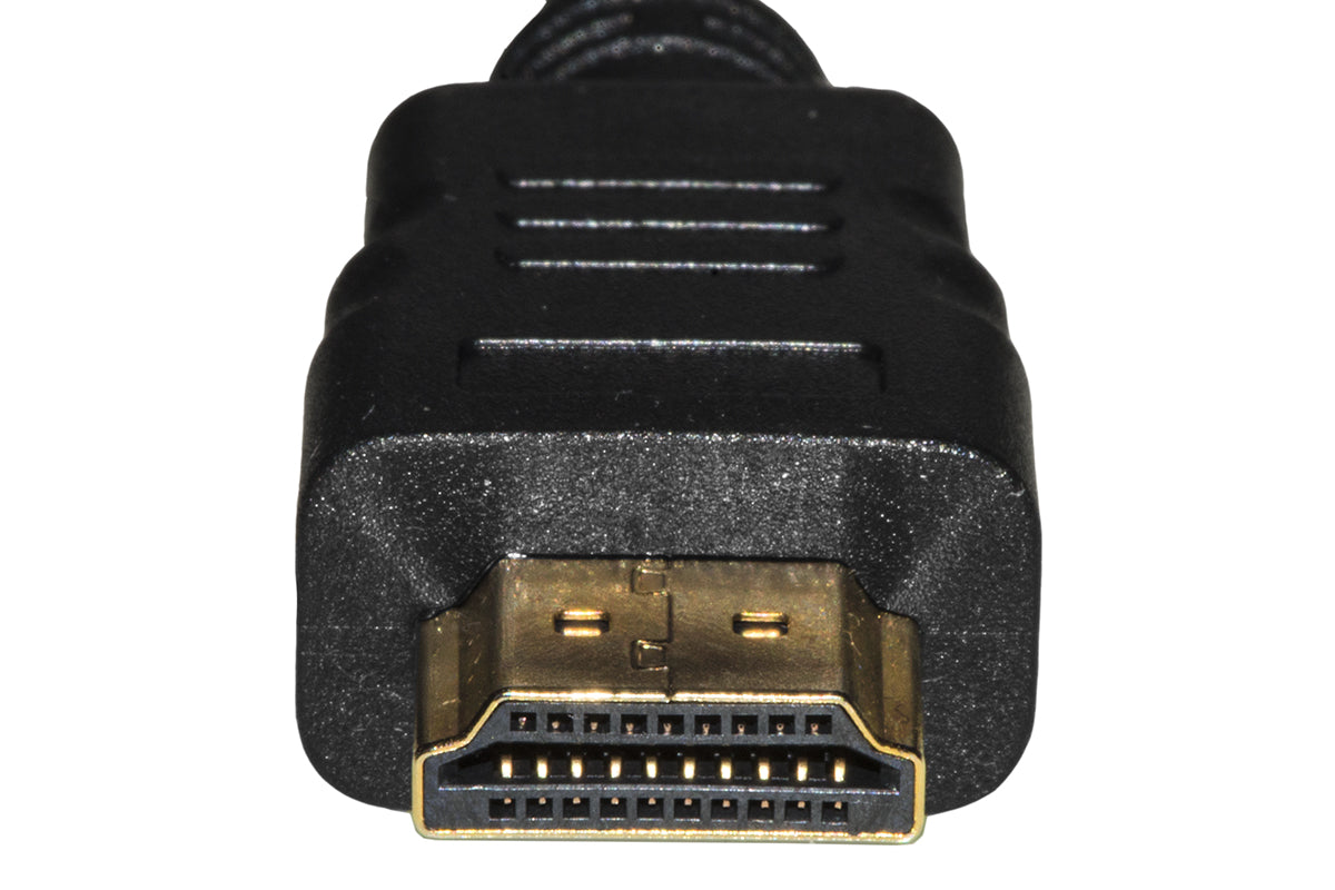 CAVO HDMI® 4Kx2K PER PC, NOTEBOOK, HDTV, ECC CONTATTI DORATI MT 0,5 COLORE NERO