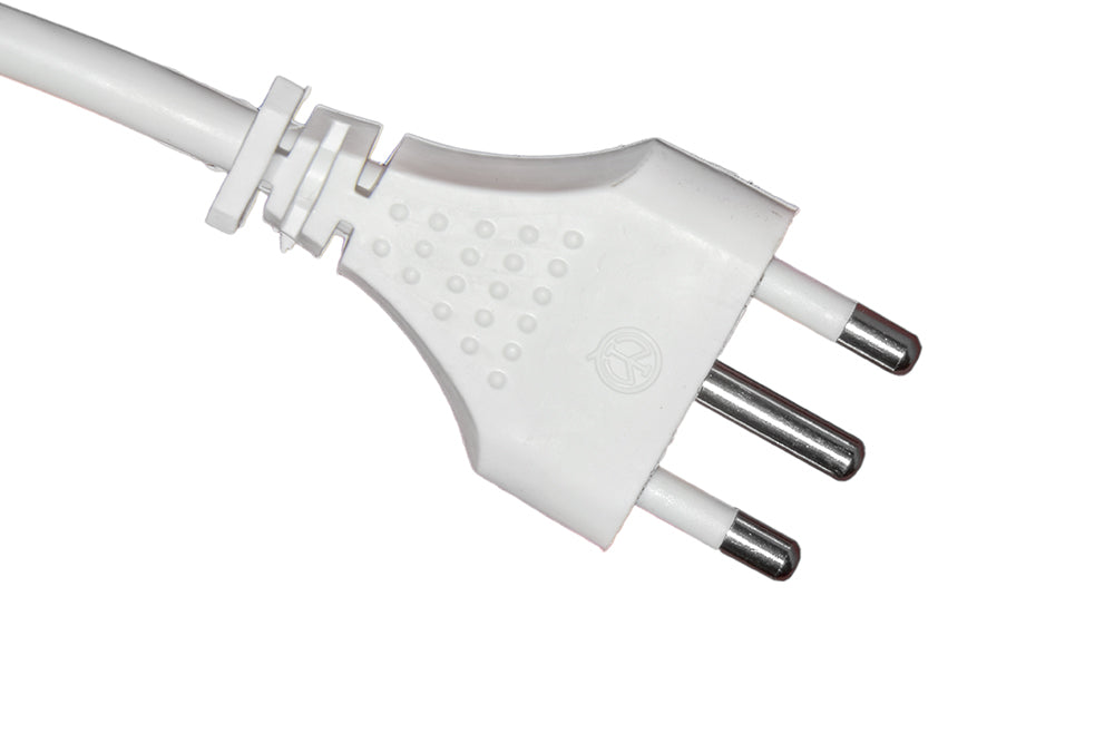 MULTIPRESA 6 PRESE UNIVERSALI ITA/SCHUKO 10/16 A - SPINA 16 A CON INTERRUTTORE BIANCA