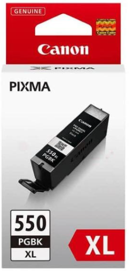 CANON PGI-550XL PGBK ink cartridge black standard capacity 500 pages 1-pack XL - 6431B001