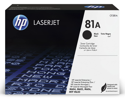 HP 81A original toner cartridge black standard capacity 10.500 pages 1-pack - CF281A