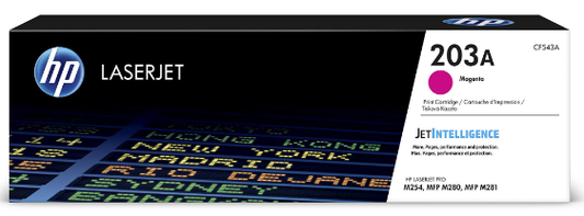HP 203A Original Magenta LaserJet Toner Cartridge - CF543A