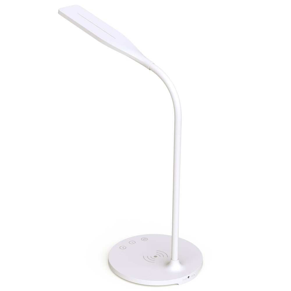 Lampada a 36 LED da Scrivania con Caricatore Wireless Integrato per Smartphone