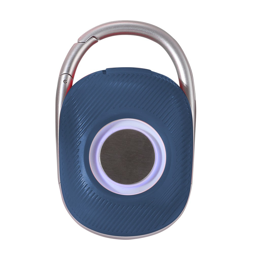 Mini Altoparlante Wireless BT V5.3 Speaker Luce LED Vivavoce TF USB Blu
