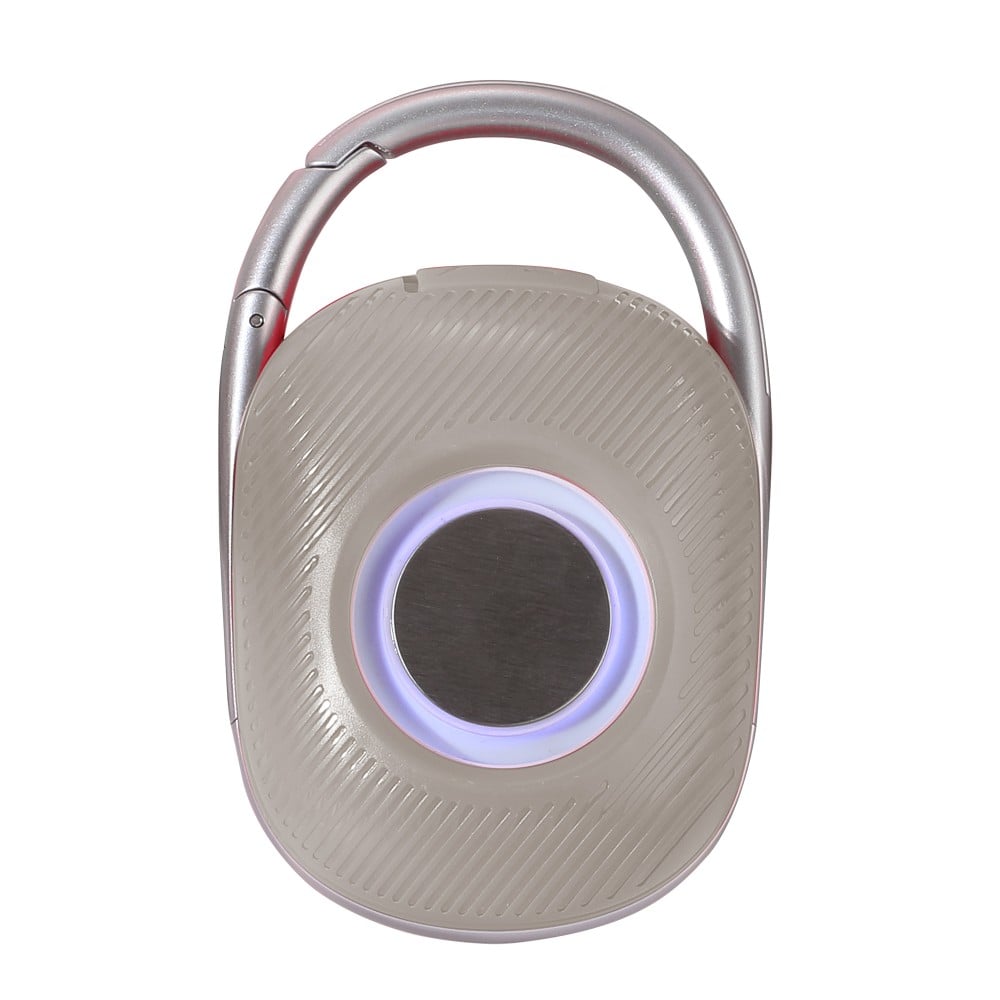 Mini Altoparlante Wireless BT V5.3 Speaker Luce LED Vivavoce TF USB Grigio