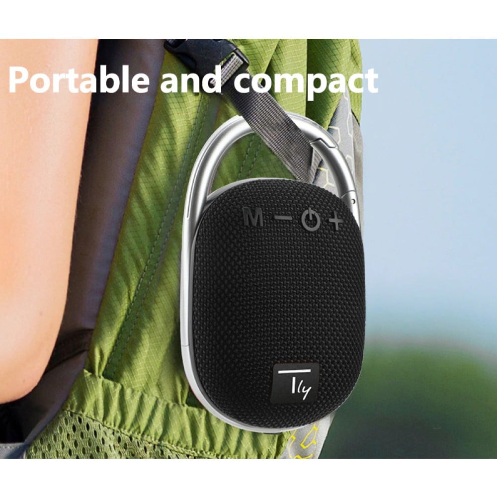 Mini Altoparlante Wireless BT V5.3 Speaker Luce LED Vivavoce TF USB Nero
