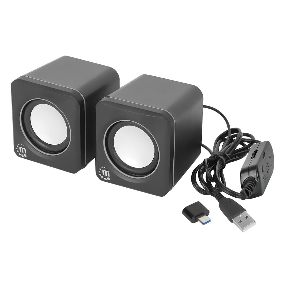 Mini Casse Acustiche per PC e Notebook USB-A USB-C™