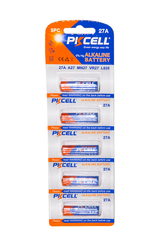 PILA ALCALINA 27A 12 VOLT CONFEZIONE 5 PZ
