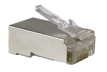 Connettori Alantik RJ45 CAT6 FTP metallo dorato 10 pezzi