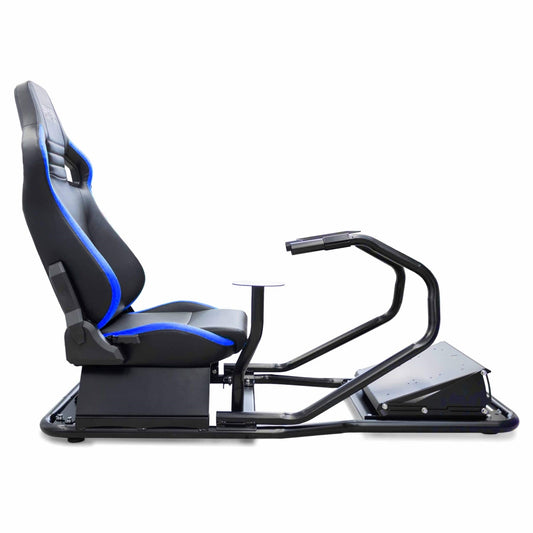 Poltrona/Simulatore guida Cortek SIM5 blu-nera