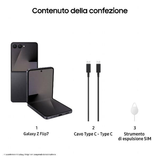GALAXY Z FLIP7 12+256GB BLACK