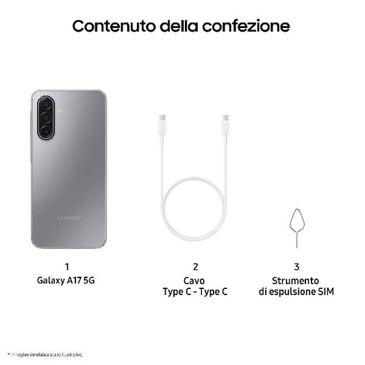 GALAXY A17 5G 4+128GB GRAY