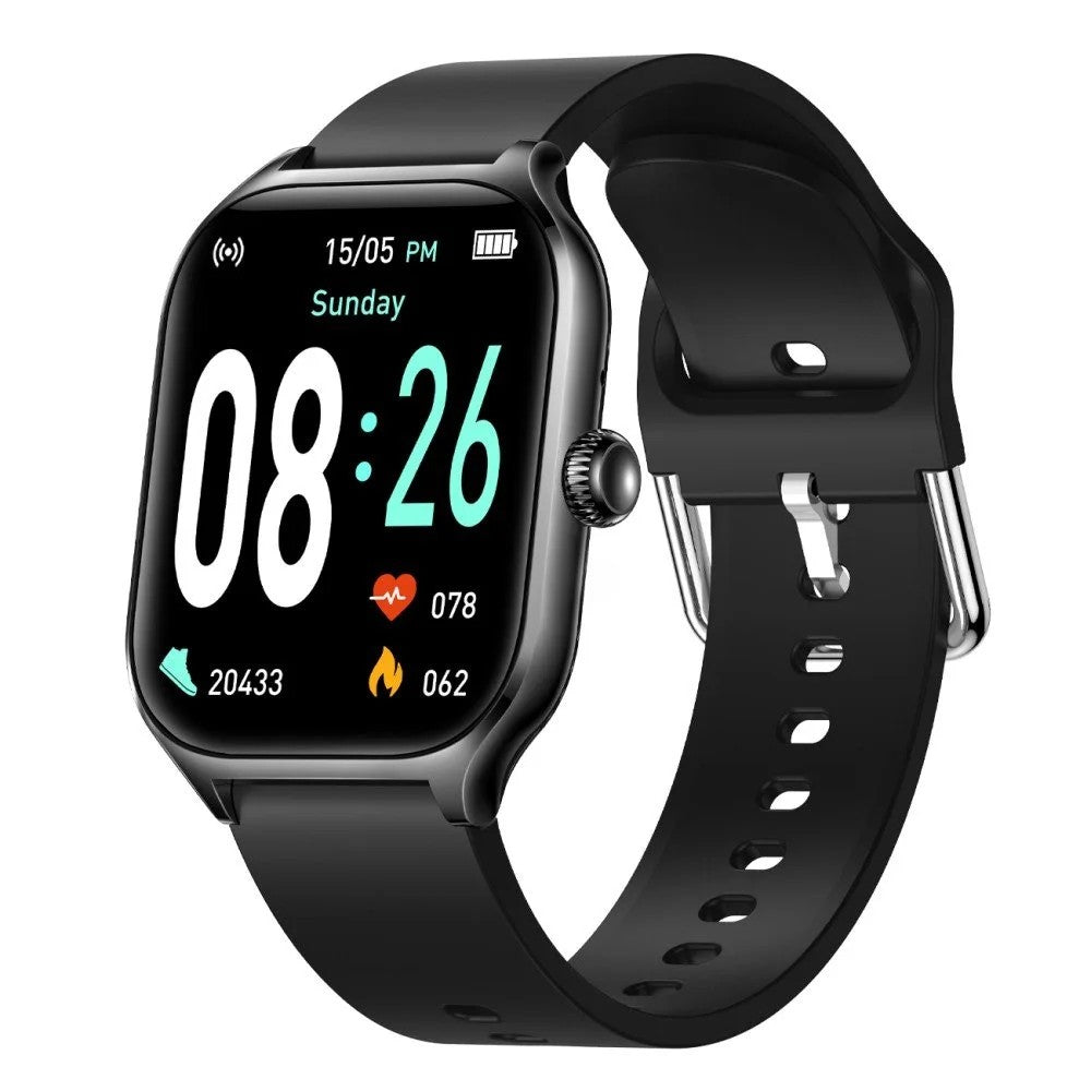 Smartwatch Fitness Bluetooth V5.0 Timor Display 2,01" Nero