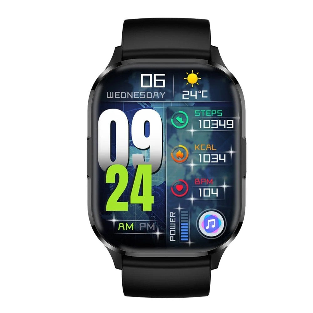 Smartwatch Fitness Bluetooth V5.3 Mento Display 2,01" IP67 Nero