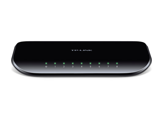SWITCH 8 PORTE DESKTOP GIGABIT 10/100/1000M PLASTICA TP-LINK
