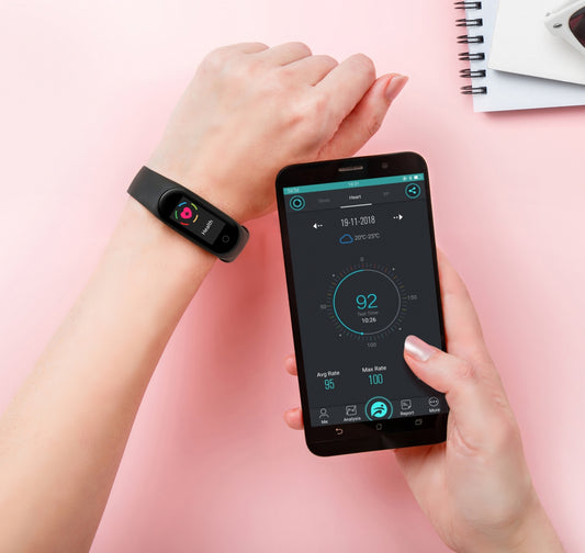 SMARTWATCH CON DISPLAY COLORI CON FREQUENZA CARDIACA PASSI DISTANZE CALORIE SONNO OROLOGIO NOTIFICHE ANTISMARRIMENTO