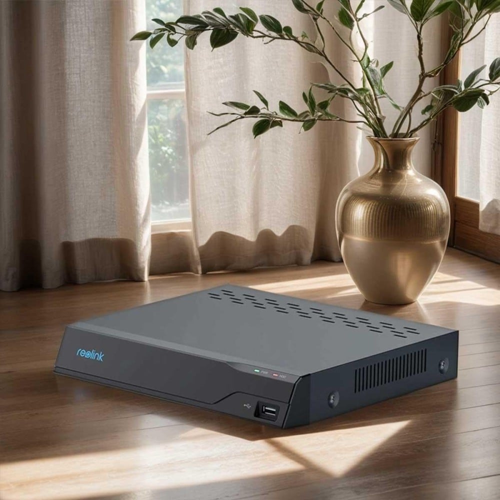 Videoregistratore NVR 4K PoE 8CH 2TB HDD con HDMI e VGA, PN-8