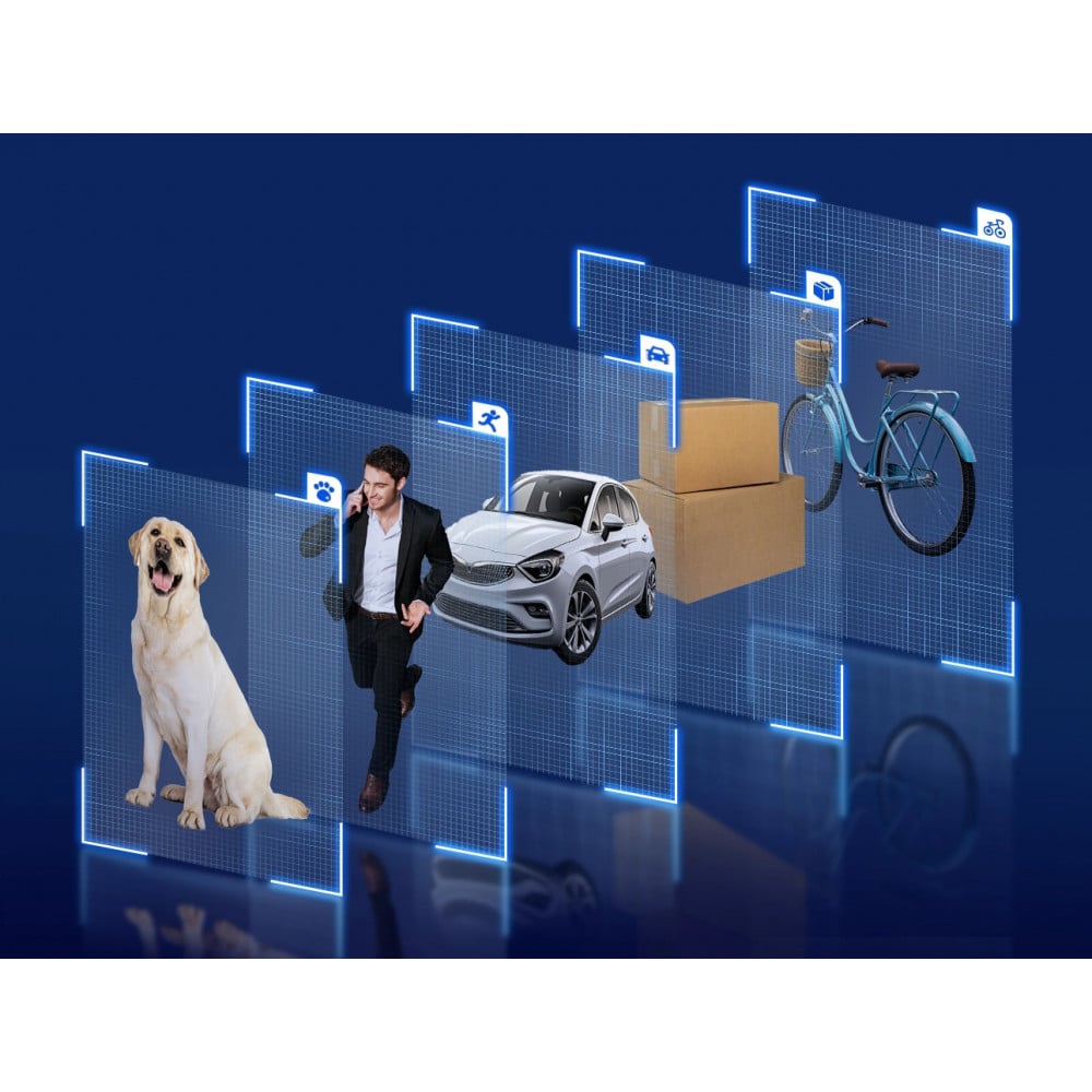 Videoregistratore NVR 8CH 16 MP Fino a 32 TB con HDMI e VGA, RP-PN8