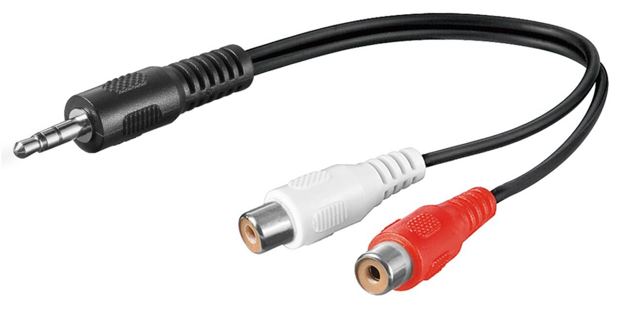ADATTATORE SDOPPIATORE AUDIO STEREO - MT. 0,20