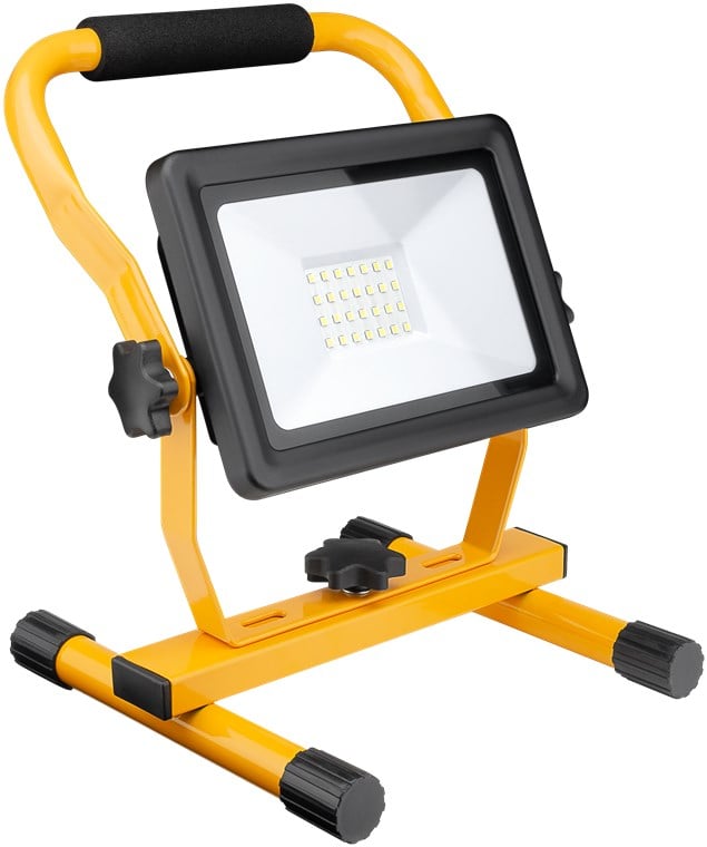 Faretto da Costruzione a LED con Supporto 30W