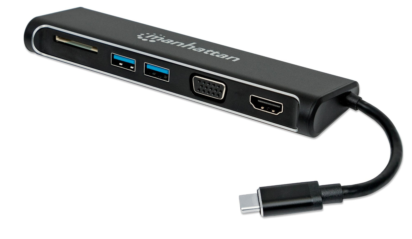 Convertitore USB-C™ a HDMI / VGA Docking Station 4-in-1