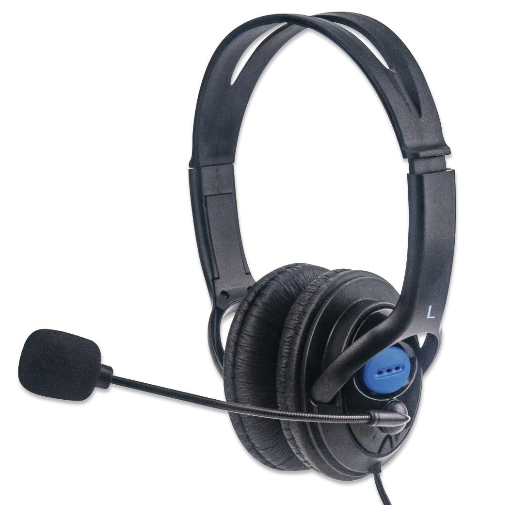 Cuffie Stereo con Microfono Regolabile