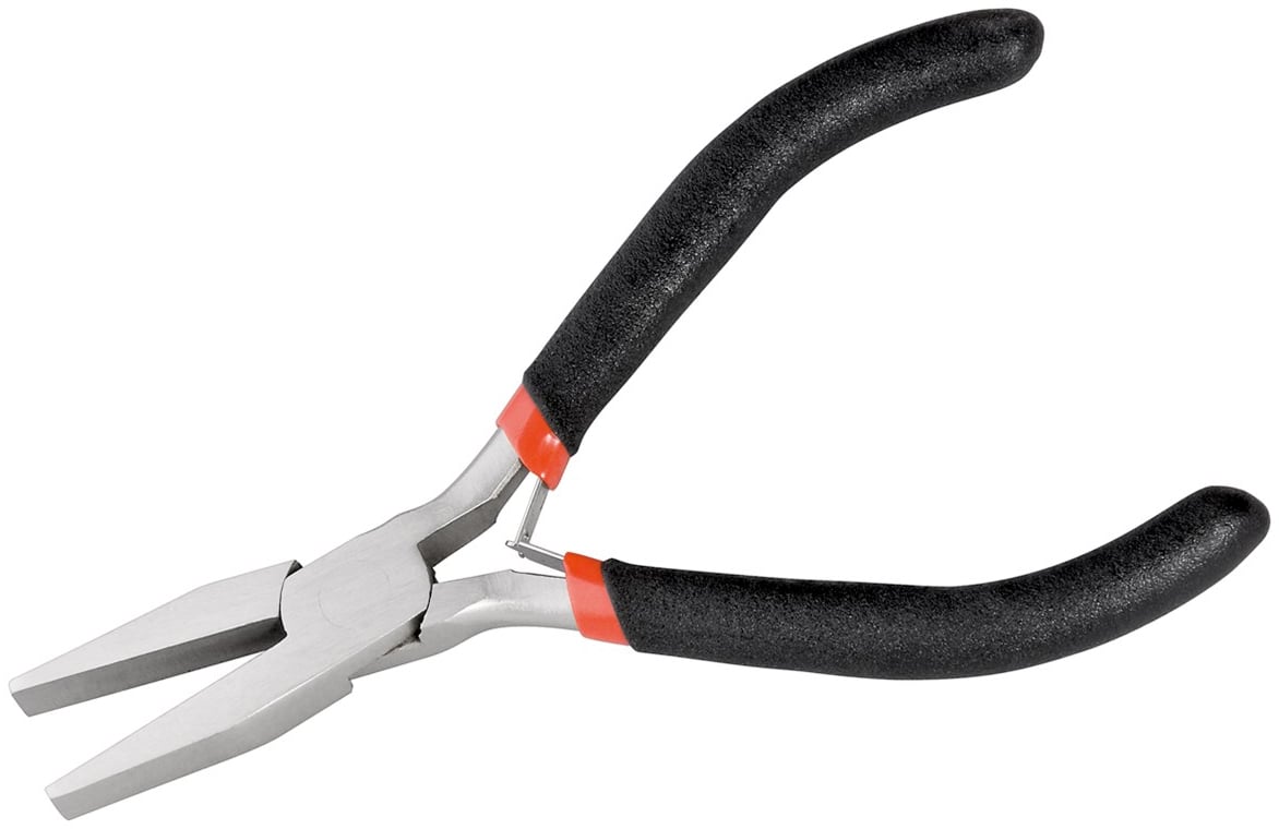 Pinza Semicircolare a Becchi Piatti e Lisci 125 mm