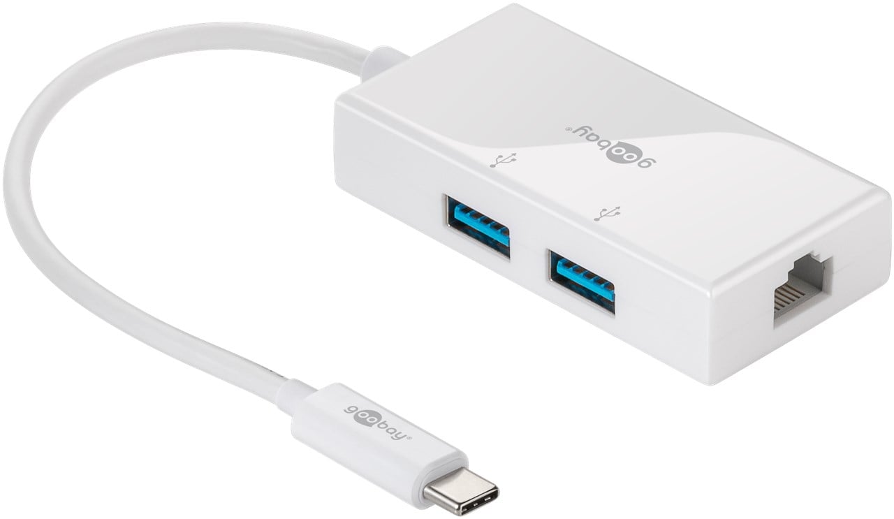 Hub USB-C SuperSpeed 2 USB 3.2 e RJ-45 Gigabit