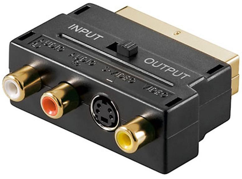 Adattatore Audio Video SCART a SVHS