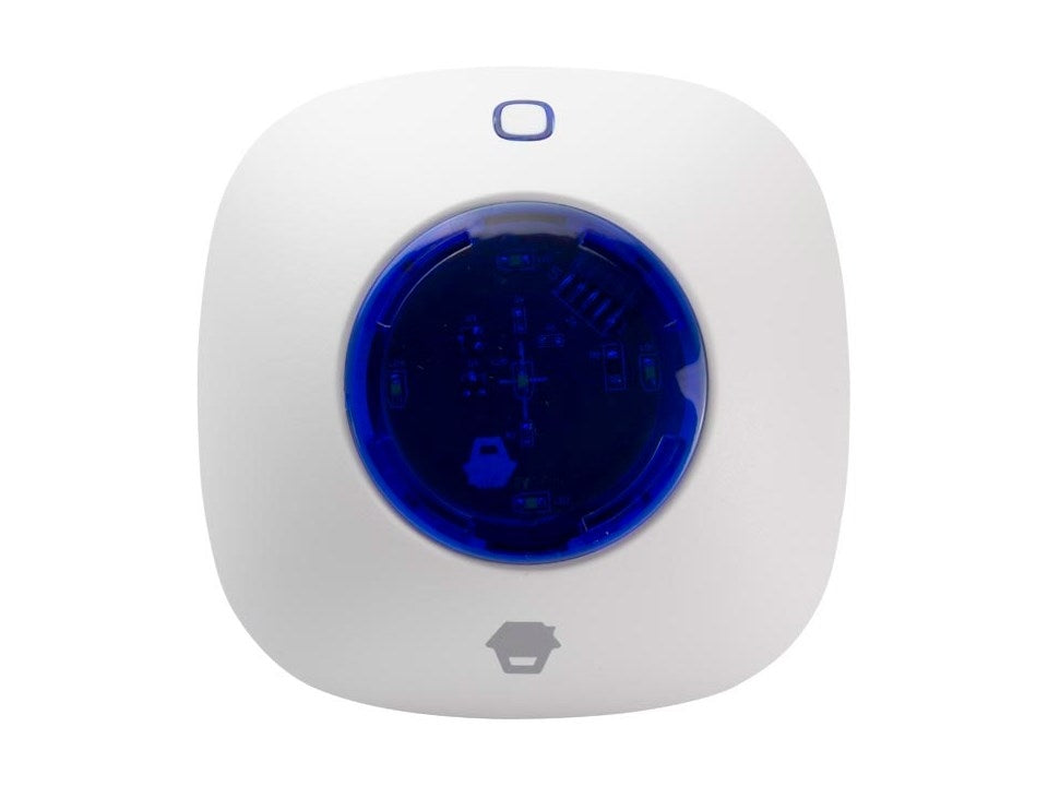 Sirena con Lampeggiante Wireless da Interni per Antifurto WS-105