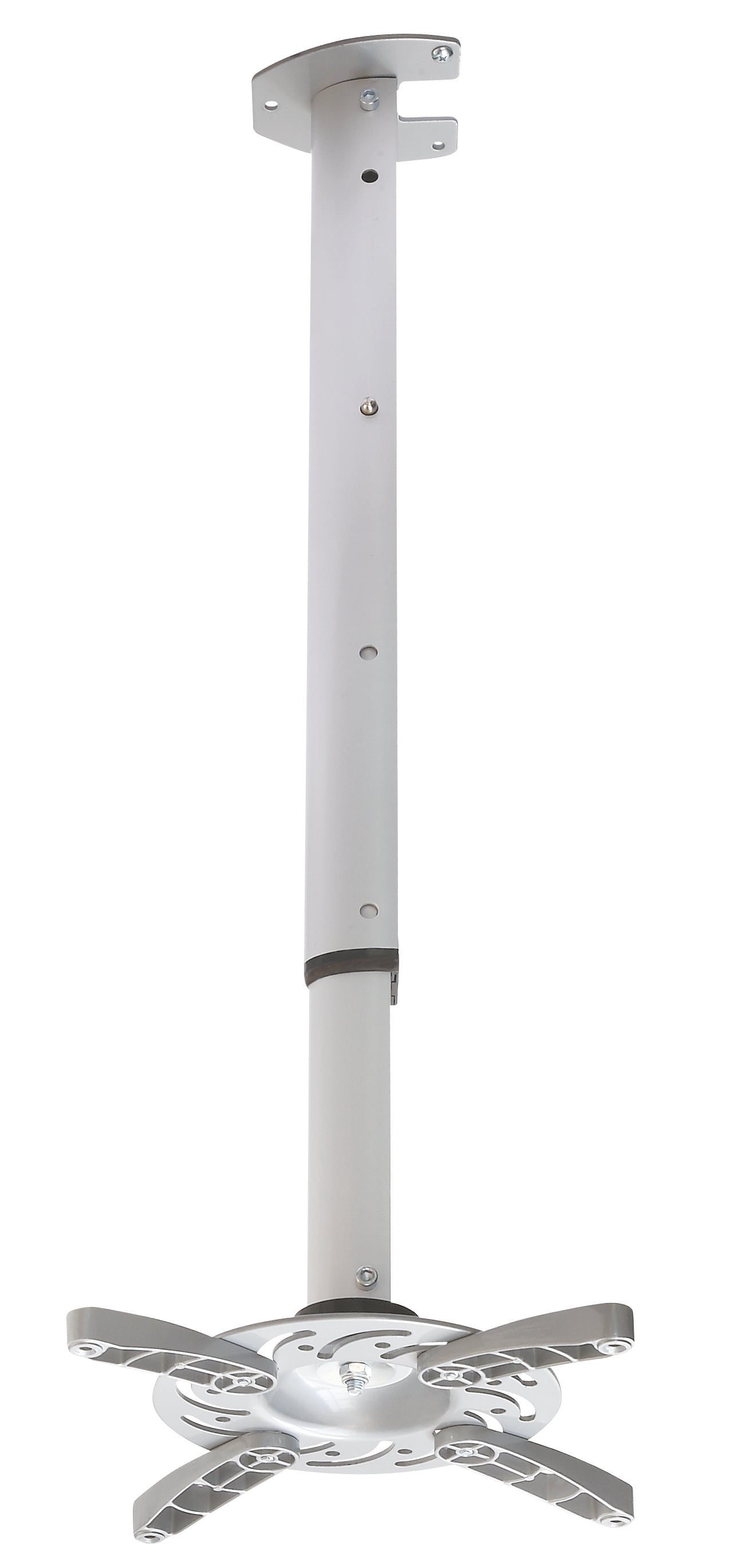 Supporto a Soffitto per Proiettori Estensione 60-102 cm Silver