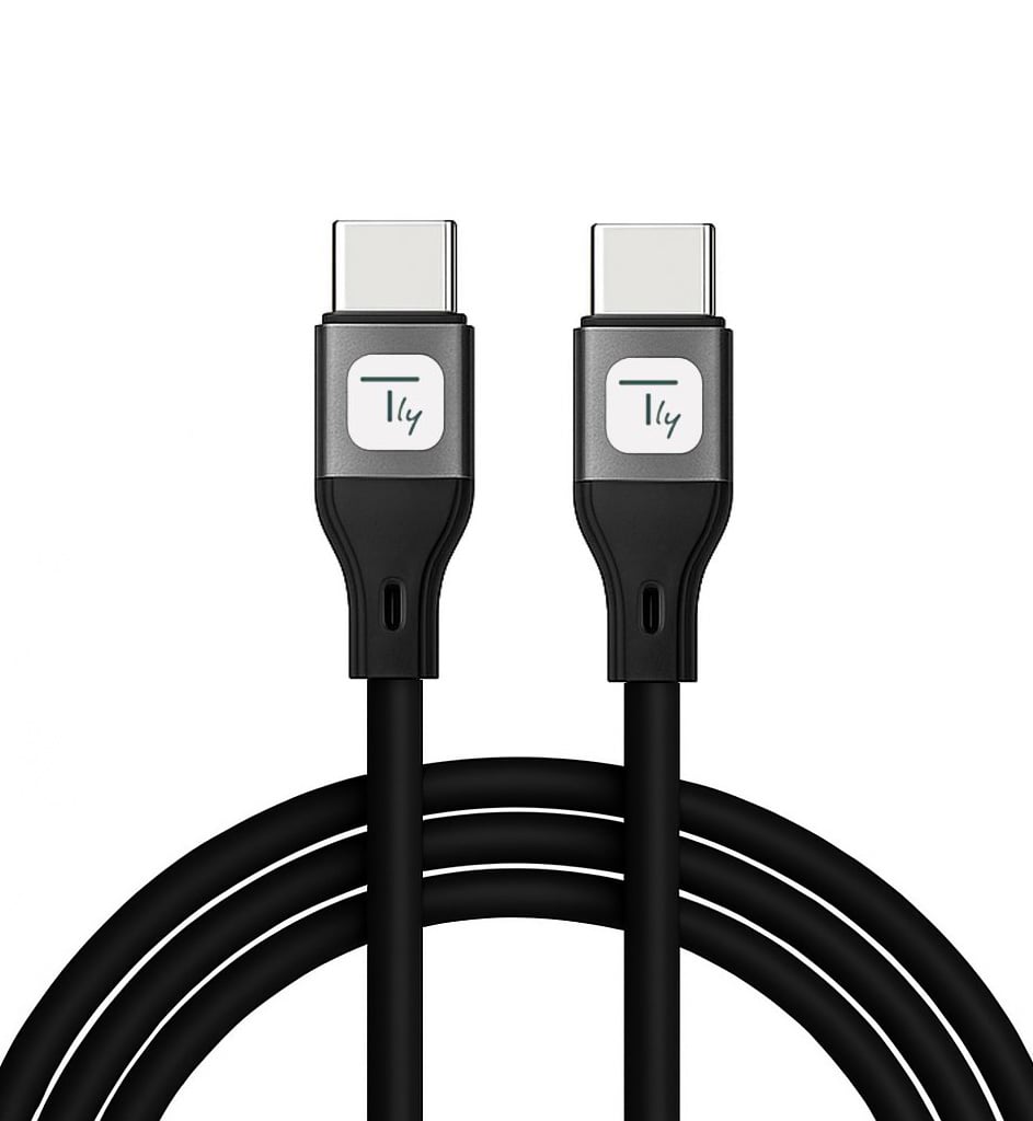 Cavo USB-C™ Maschio/Maschio USB 2.0 in Silicone 1m Nero