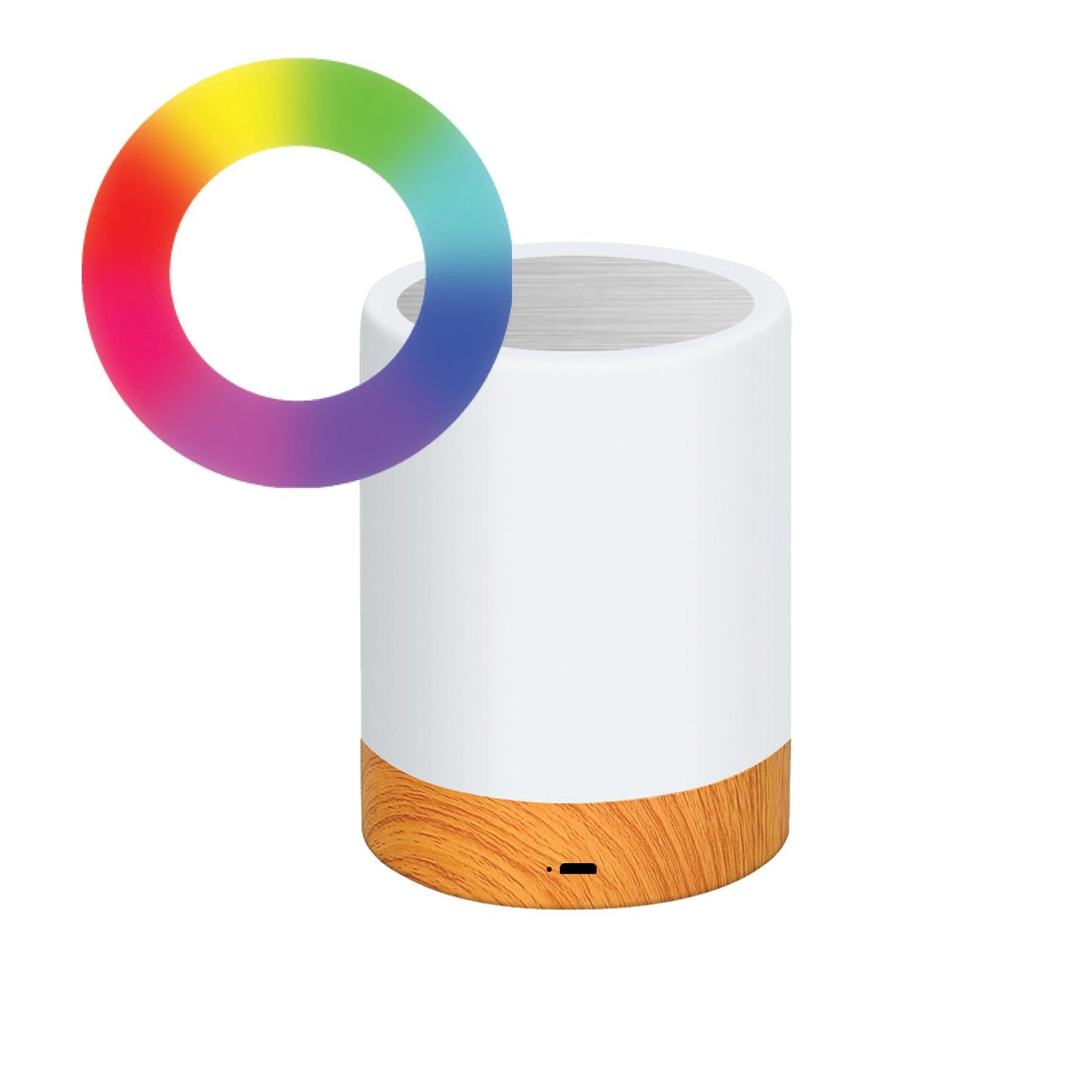 Lampada USB Smart Touch 5 Colori Selezionabili Regolazione Intensità