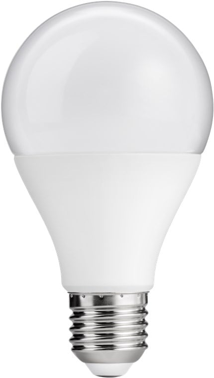 Lampadina E27 Bianco Caldo Satinato 11W, Classe F
