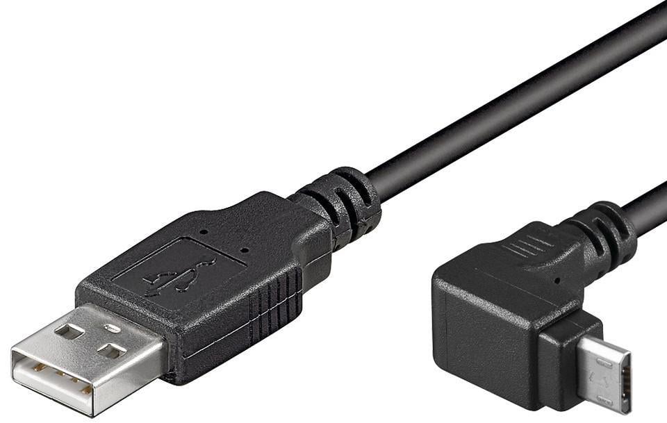 Cavo USB A Maschio a MICRO B Maschio Angolato 1,8m