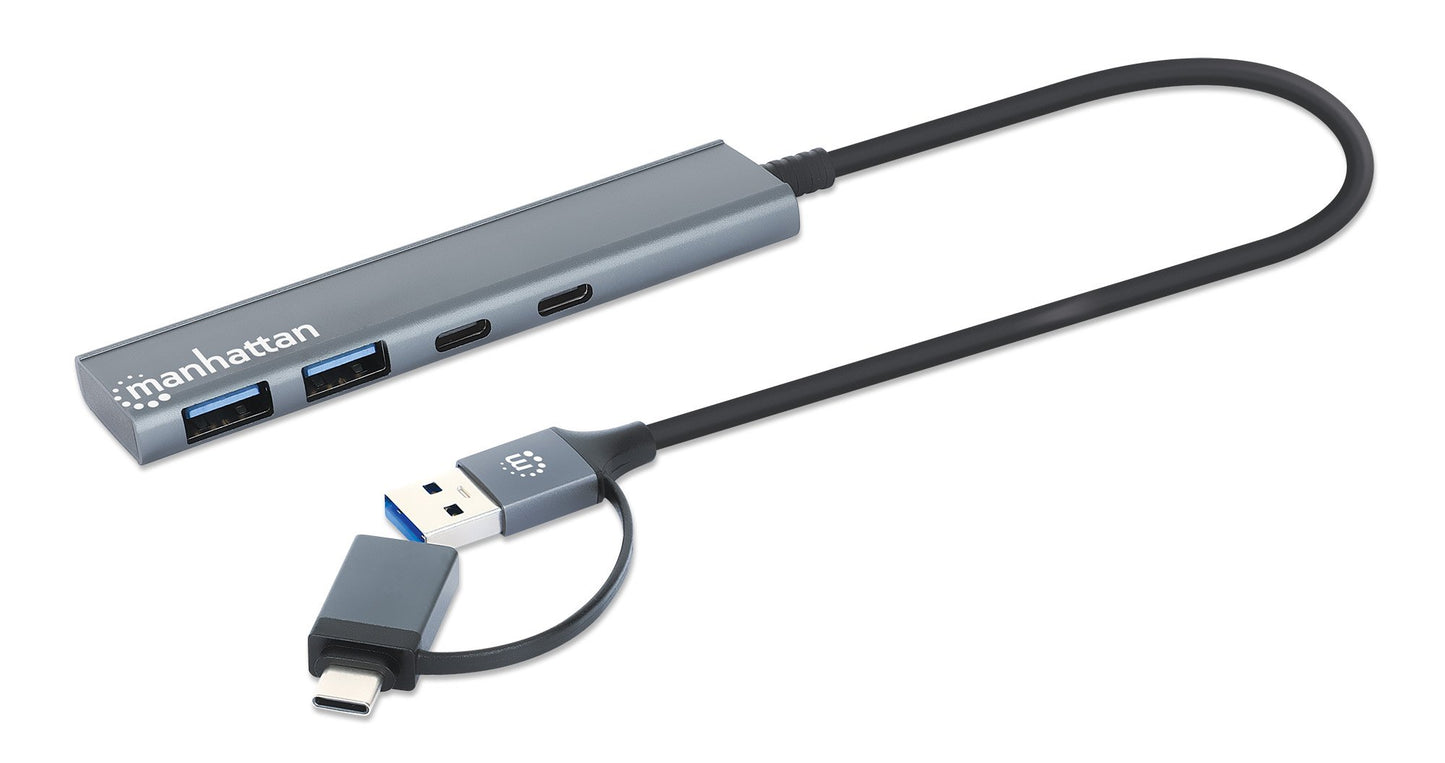 Hub 2 Porte USB-A + 2 Porte USB-C™ USB 3.2 Gen 1