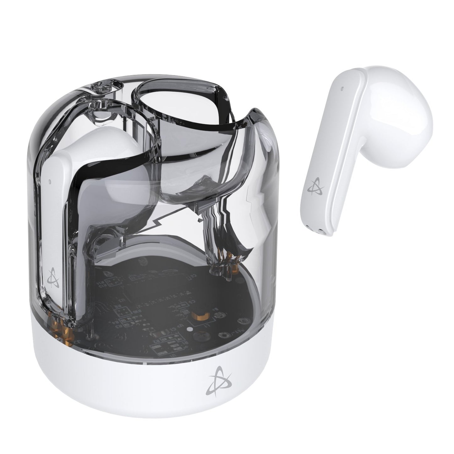 Cuffie Auricolari con Microfono Bluetooth EB-TWS12 Bianco