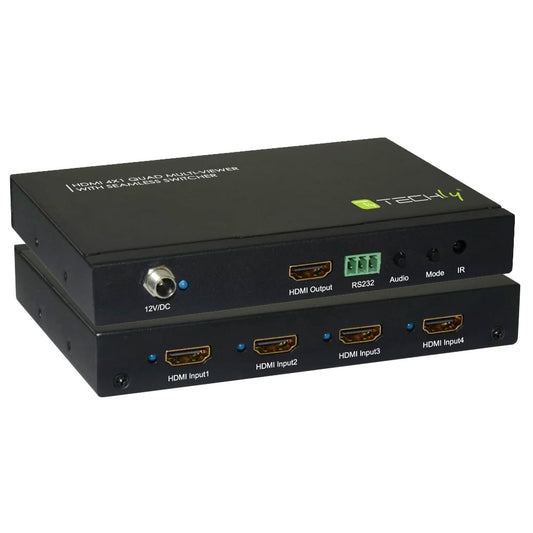 Multiview HDMI 4x1 con switch seamless
