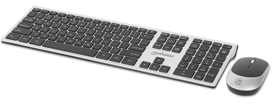 Kit Tastiera e Mouse 1200 Dpi Wireless, MWK7400