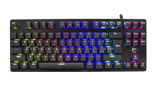Tastiera Gaming Meccanica in Metallo RGB LED SPARTAN GK-1925