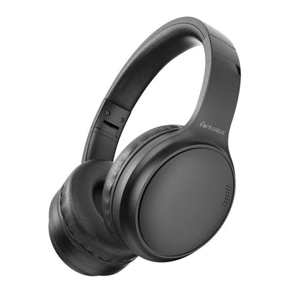 Cuffie Stereo Wireless Pieghevole con Microfono Tonic Nero
