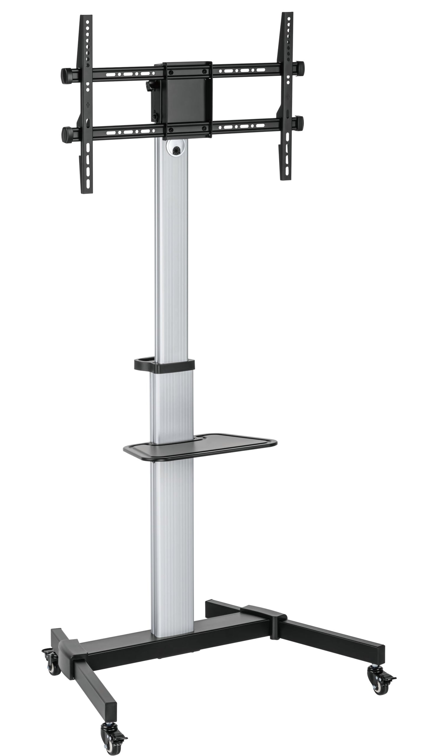 Supporto a Pavimento con Mensola Trolley TV LCD/LED 37-86''