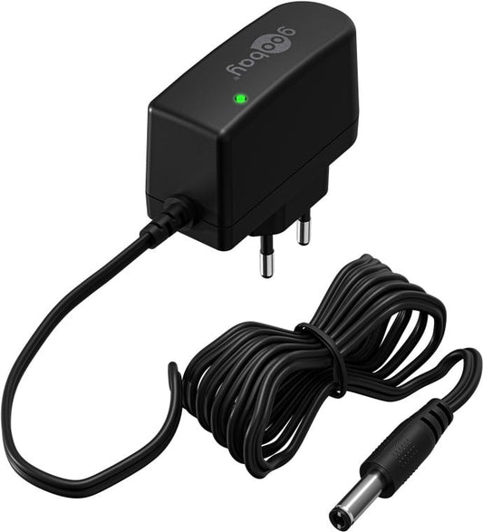 Alimentatore Universale 12V 1000mA Plug 5.5 x 2.5mm Nero