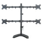 Supporto da Scrivania per 4 Monitor 13-27'' con base