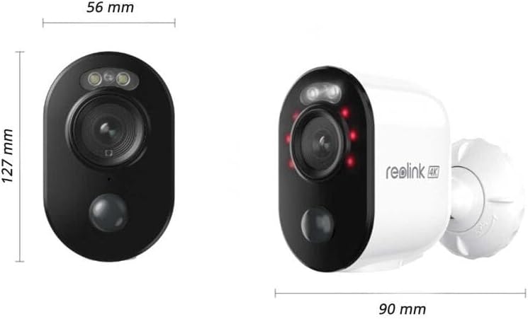 Telecamera di Sicurezza a Batteria 4K 8MP Argus 3 Ultra, Serie B350