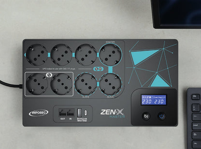 Gruppo di Continuità UPS 600VA Line Interactive con AVR