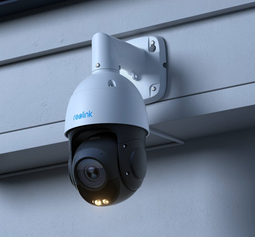 Telecamera di Sicurezza PoE 8MP 4K PTZ con Auto-Zoom Tracking 360&deg; IP66, Serie P840