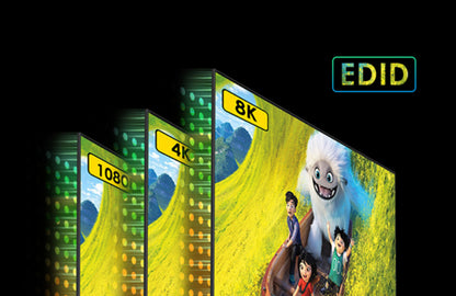 Splitter HDMI 8K UHD 3D 60Hz 2 vie CEC SPDIF Ottico