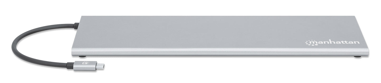 Docking Station USB-C 11-in-1 triplo monitor con MST